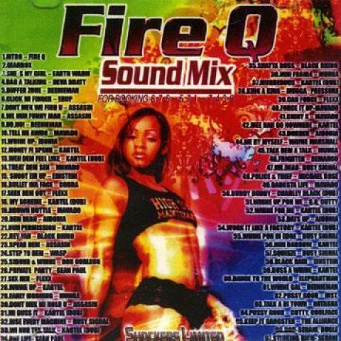 

Mix CD FIRE Q - Sound Mix MIXCD211045 Blank Mix CD-R 2008 Japan Reggae, Ska & Dub