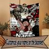 Custom Name Personalized Betty Boop Print Blanket, Home Decor, Bedroom, Sofa, Camping, Couch, Gifts for Birthday Christmas