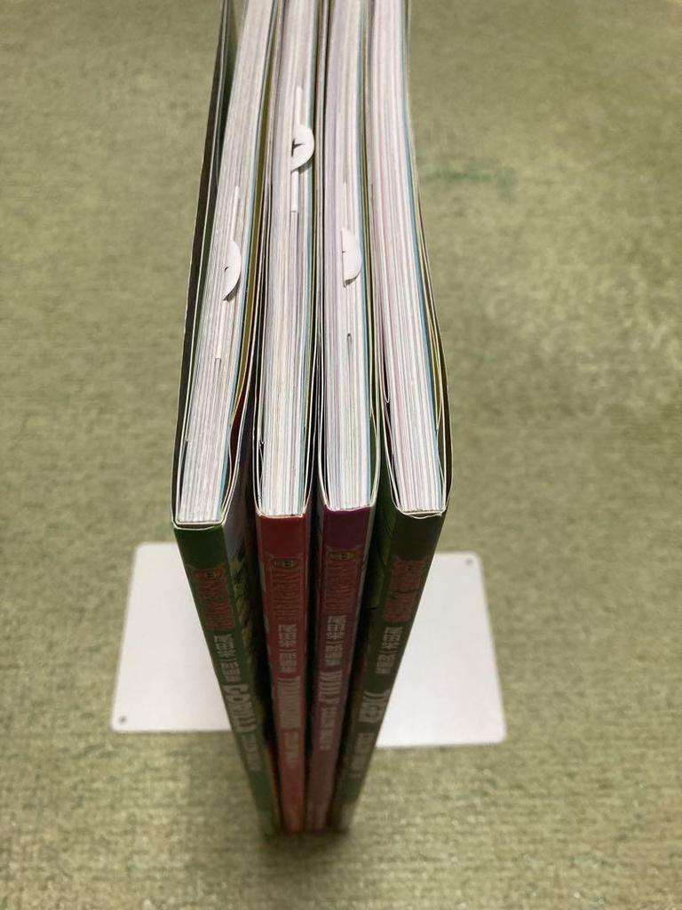 [USED] ONE PIECE COLOR WALK 6-9, all volumes, first edition, with obi, bonus items