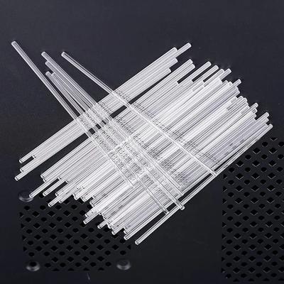 50Pcs Transparent Lollipop Sticks Candy Bar Cake Sticks Stirring Rod  Wedding Party Decoration