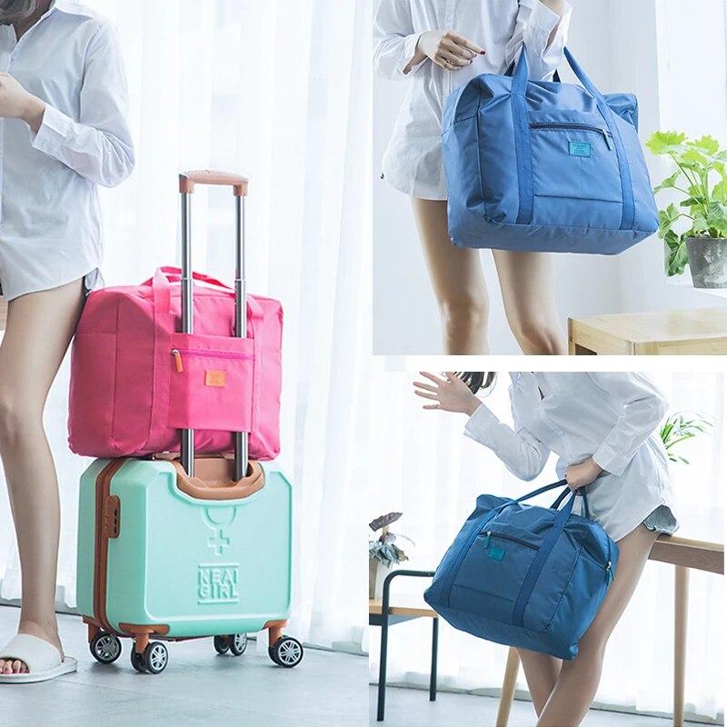 Foldable Travel Bag Luggage Bag Suitcase Organiser Bag Storage Bag Unisex Hand Luggage for Weekends and Overnights