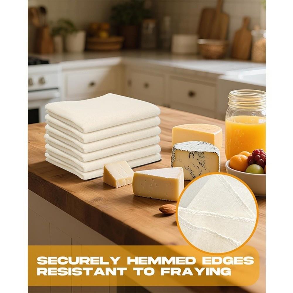 Reusable Reusable Cheesecloth Washable Cheese Making Cloth Food Filtering Cloth Soy Milk Filtering
