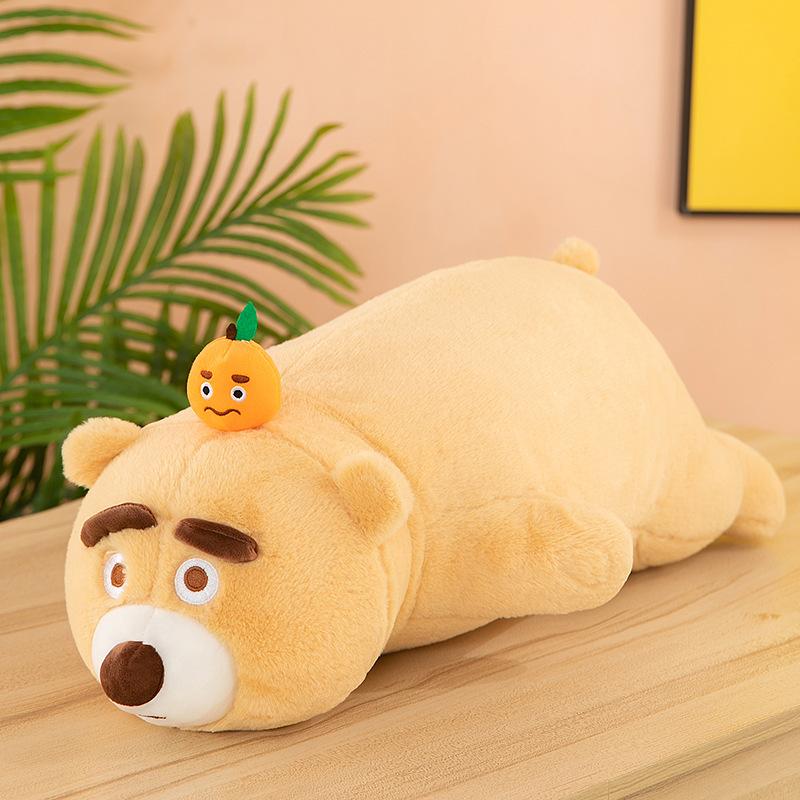 Desene Animate Fruct Urs Jucărie de Pluș Păpușă Drăguță Păpușă Pernă Decorativă Jucărie Păpușă Cadou Pentru Copii