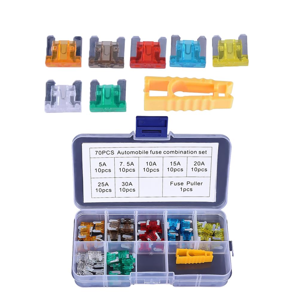 ZJYCLY Fuse Set, Low Profile Fuse, Car Fuse, Flat Type,