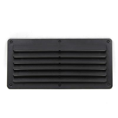 Caravan Vent Black Marine Vent Efficient Ventilation 5 Slot Square Design ABS Plastic For Superior Ventilation