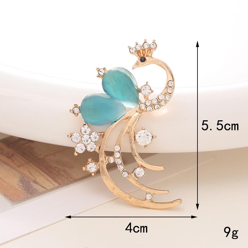 Colorful Peacock and Flamingo Jewelry: Crystal Flowers & Small Bird Shoe Charms