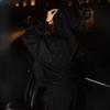 European and American Y2K loose and versatile men's and women's autumn/winter pullover hoodie