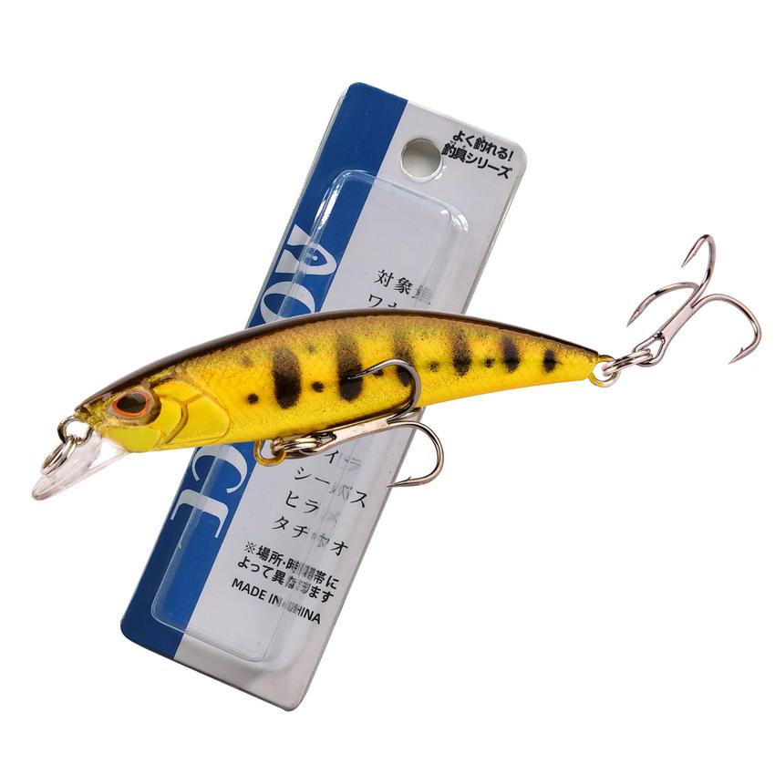 1Pcs Laser Slow Minnow Fishing Lure Wobbler Crankbait Isca Artificial Hard Bait Carp Mini Fishing Lures Pesca Tackle