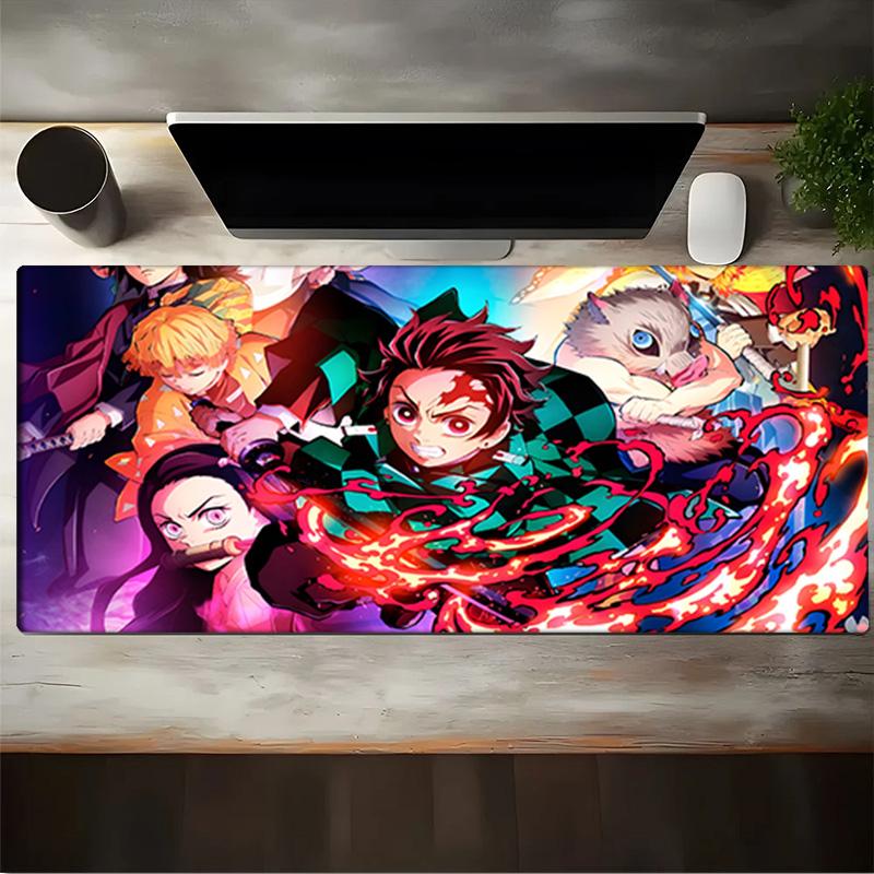 Powerful Demon Anime Mouse pad, Gaming Mouse Pad, keyboard pad, Desk Decor for computer notebook Fan Gift Birthday Gift