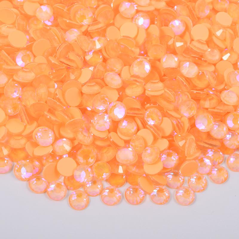 New Misty Rose Colors Glass Rhinestones SS6-SS30 Non Hotfix Crystals Flatback Crystal Rhinestones for Nail Art DIY