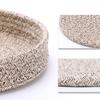 6 Pcs Hot Dishes Trivet Cotton Thread Weave Heat Insulation Pads for Dining Table Kitchen Countertop Light Grey