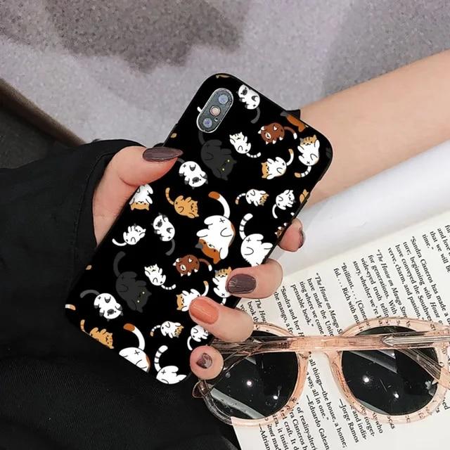 Прекрасный мягкий анимационный модный телефон для Iphone Plus XS 8 13 XR Mini 14X7 6 Pro 6s 11 12 Max силиконовый чехол из ТПУ