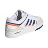 Adidas Originals Drop Step Low Comfortable Durable Low-Top Skate Shoes Unisex Sneakers White Blue Orange HP2230