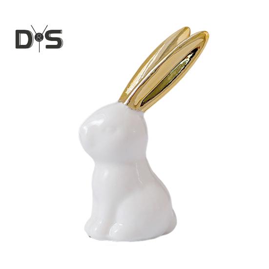 

Мини керамические фигурки животных, миниатюрная статуэтка кролика, кошки, ламы, ананаса для украшения столешницы, каминной полки, стола A