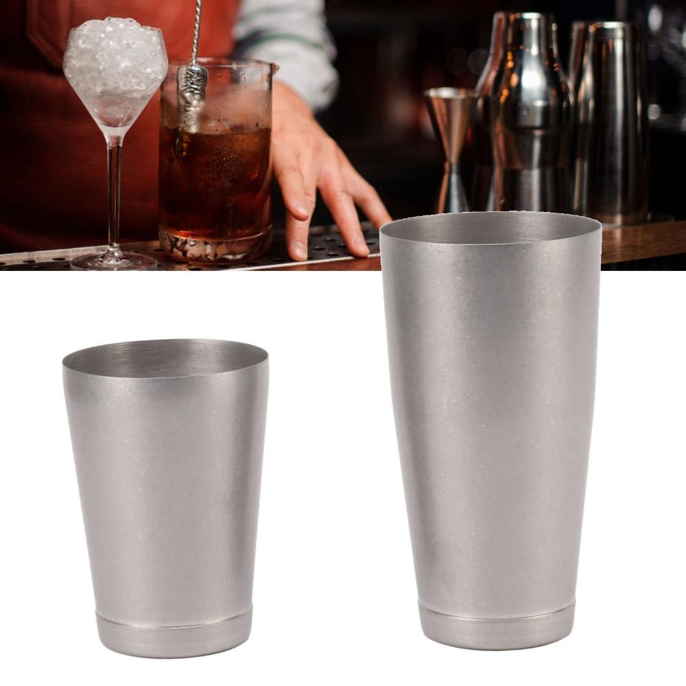 2 Section Design Boston Shaker Set 304 Stainless Steel Professional Bar Shaker Home
