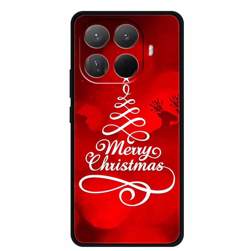 Christmas Phone Cases for Xiaomi 15T Pro 5G Case Protector TPU Silicone Soft Bumper Christmas Tree for Mi 15T Pro 5G Cover Coque