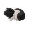 Ubia Black and White Guinea X 9 X Garden Guinea Pig, 15.5 9.2 Cm, Figurine, Ornament, Animal, Decor, Pig, H11359-7