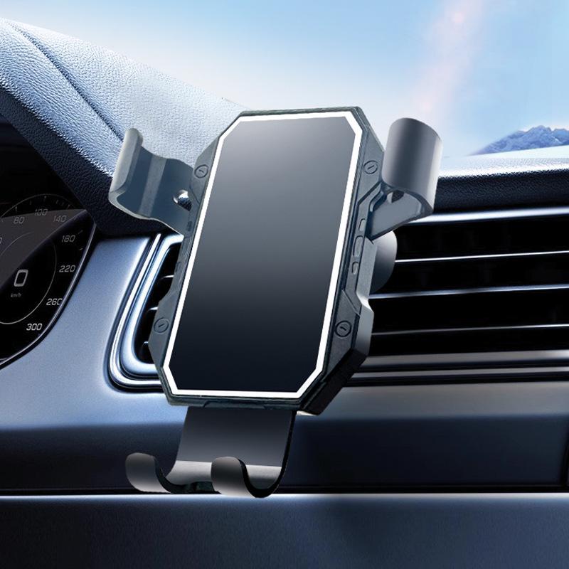 Gravity Sensing Car Vent Phone Holder with Triangular Support
