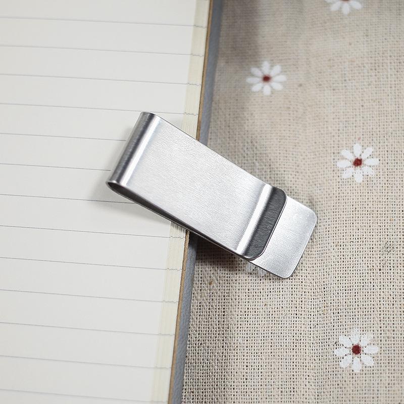 Retro Brass and Stainless Steel Pen Clip for TN Travel Notebooks