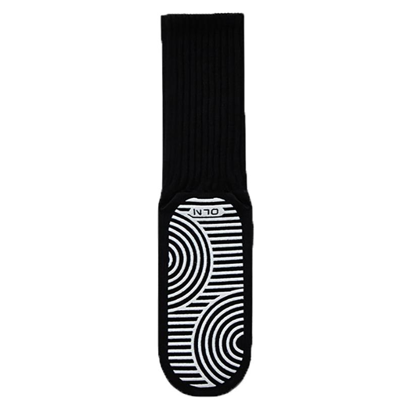 Cotton Mid-Calf Solid Color Silicone Non-Slip Sports Stockings Fitness Pilates Yoga Socks Women Dance Socks Floor Socks