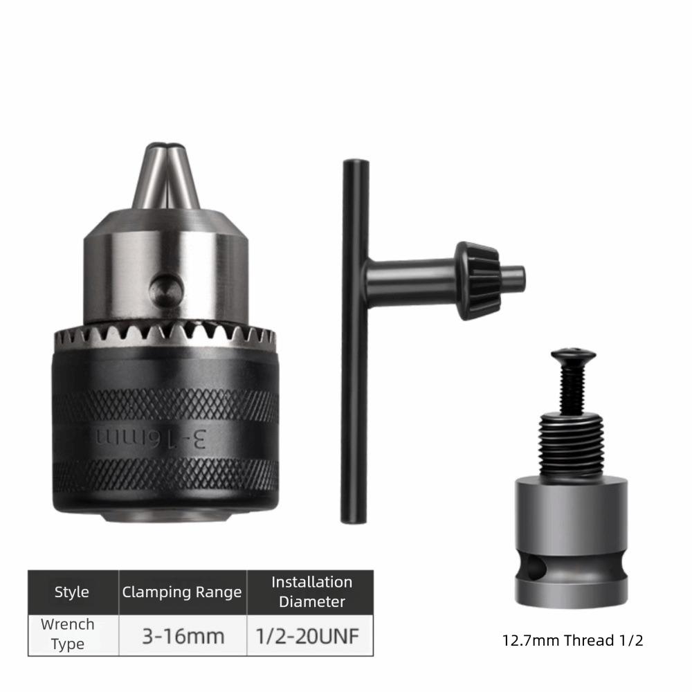 1.5-16mm Angle Grinder Converter Metal Drill Chuck Converter  Tool Accessories