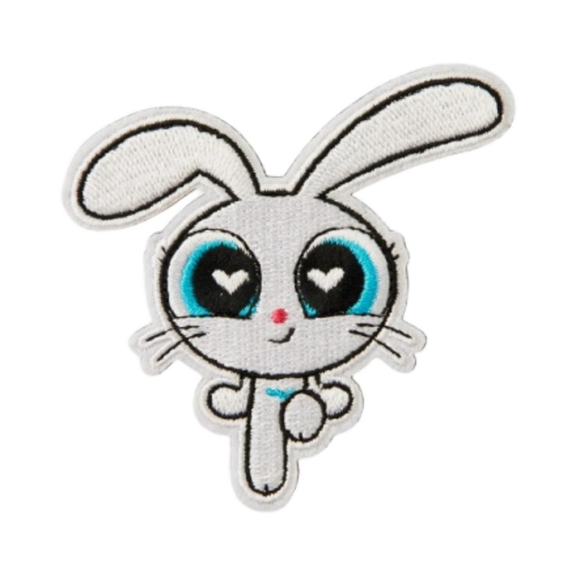 NewJeans x The Powerpuff Girls Coller Wappen Reverse Sticon Bunny ONE SIZE