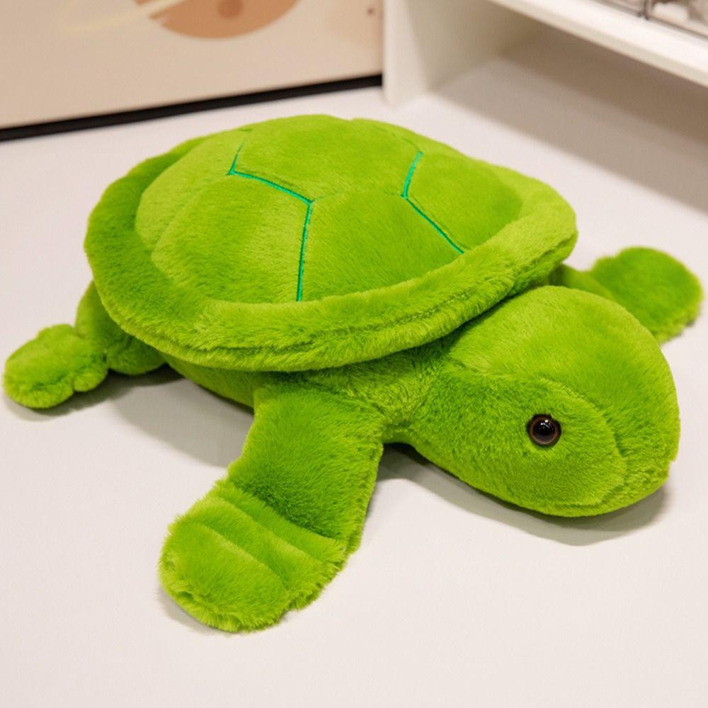 Stuffed Doll Green Turtle Plush Toy Collection Sea Turtle Animal Doll  Kids Birthday Christmas
