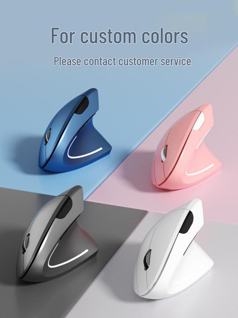 Wireless High-Comfort Ergonomic Vertical Bluetooth Mouse with Innovative Design and Durability