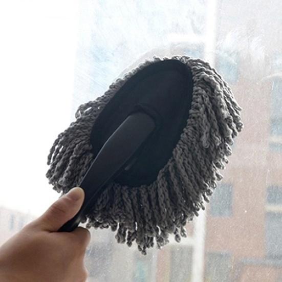 Multi-Functional Car Duster Dust Clean Cleaning Dirt Dusting Brush Tool Mop
