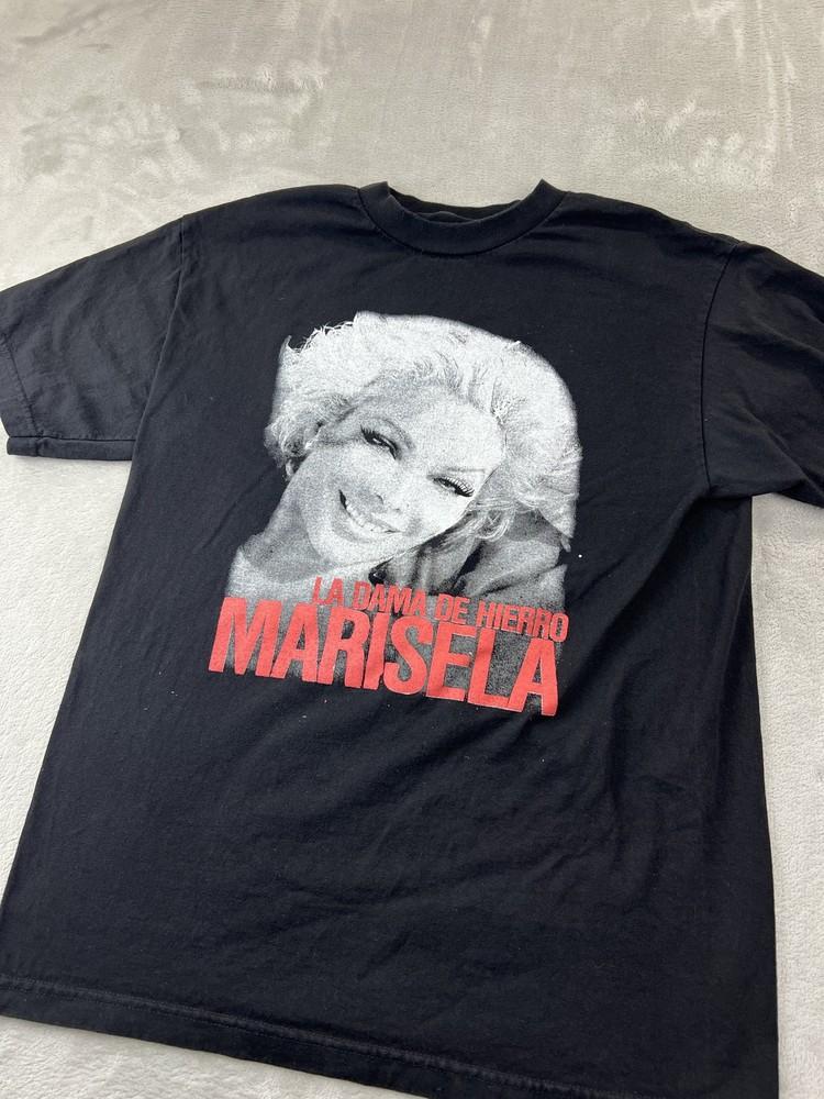 Marisela La Dama De Hierro Shirt Mens Medium Black Tour 2016 Concert Latin Music Unisex T-Shirt XL