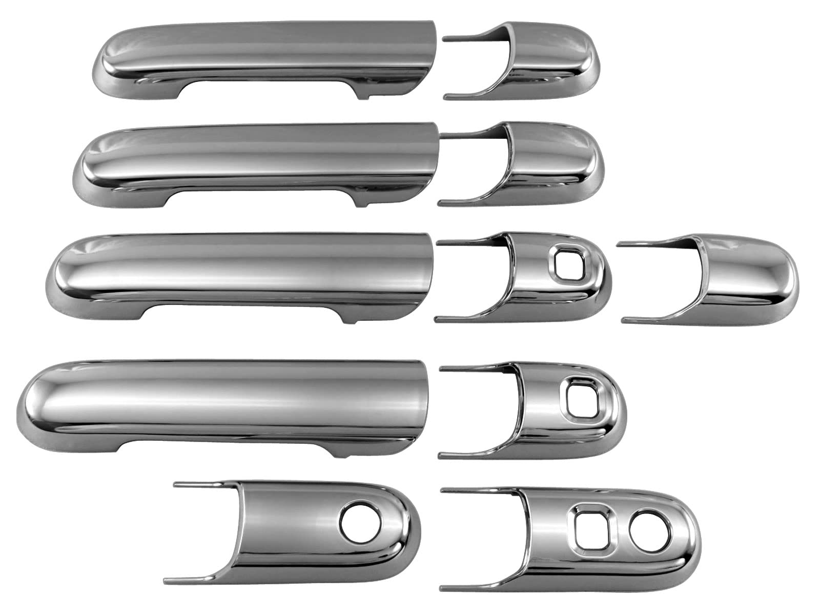 

BRIGHTZ Wagon R Stingray MH34S MH44S Chrome Door Handle Cover Knob MH34 MH44 MH H34 H44 34 44 [DHC-NOBU-370]