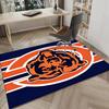 Chicago Bears Logo Area Rug for Office, Chair Rug, Decorative Carpet Livingroom Mat, Large Size Fan Gifts Christmas Gifts