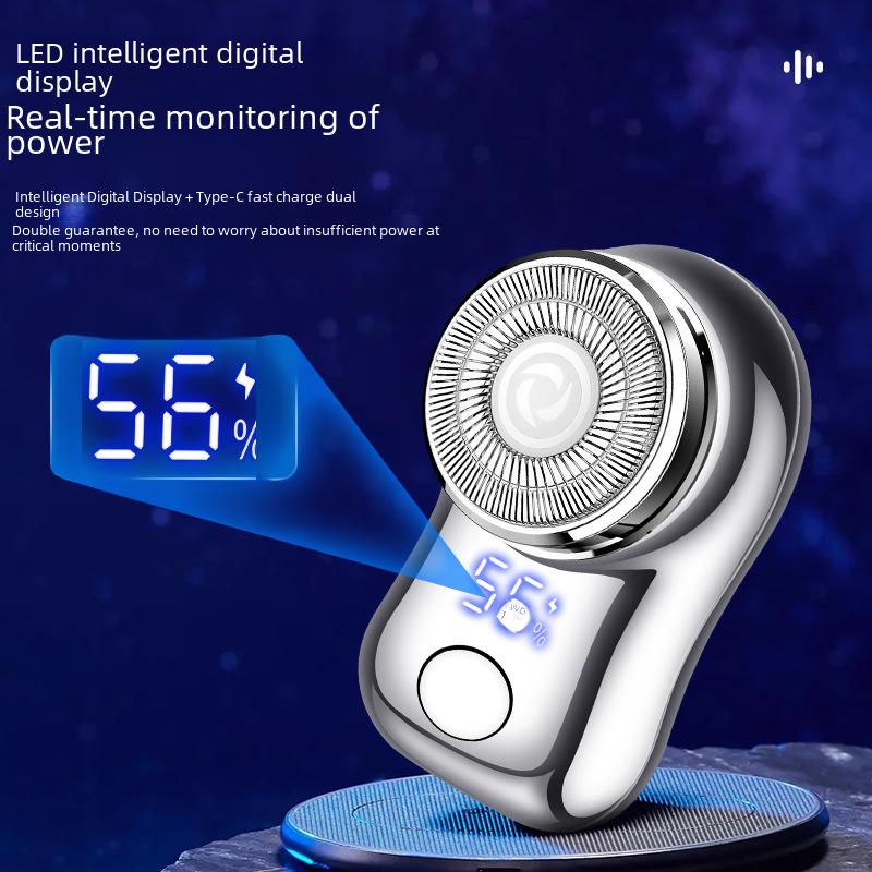 FH060-3 Digitaler Rasierer mit Doppelringklingen und Leistungsanzeige