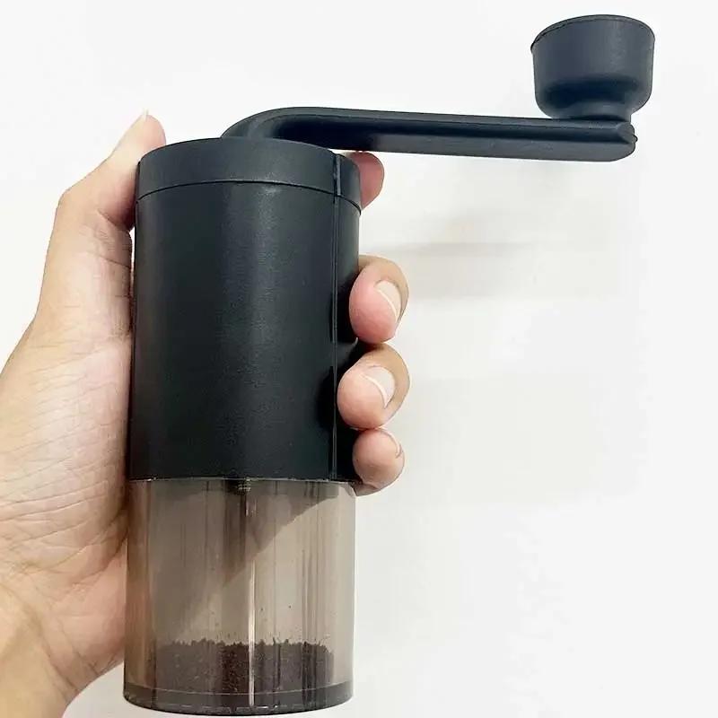 New Hand Cranked Coffee Grinding Device Portable lightweight Handheld Bean Mill for Home & Travel Manual Coffee Grinder 118