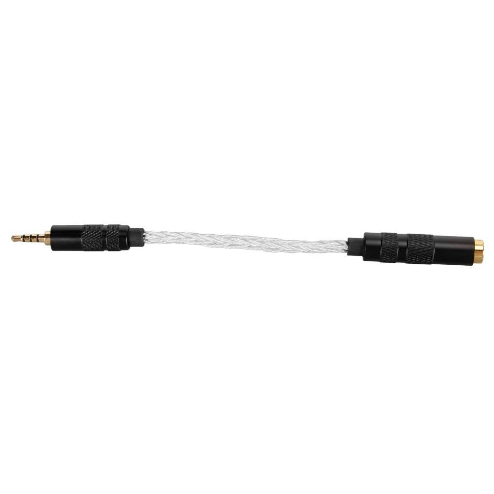 8-Strand Single Crystal Copper Headphone Adapter Cord for Sound Players with 2.5mm Balanced Ports