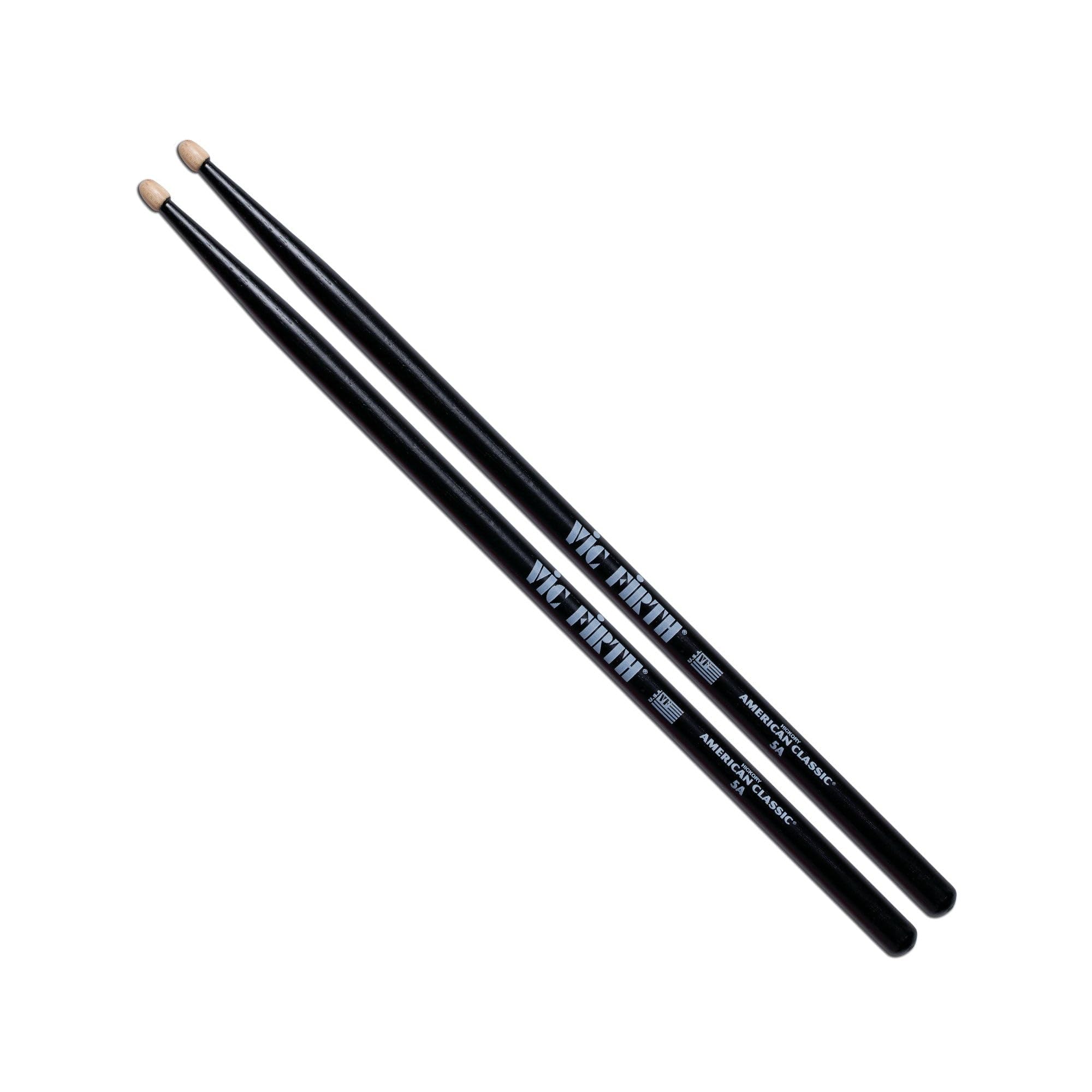 

VIC FIRTH American Classic 5A Черная палочка для барабана VIC-5AB