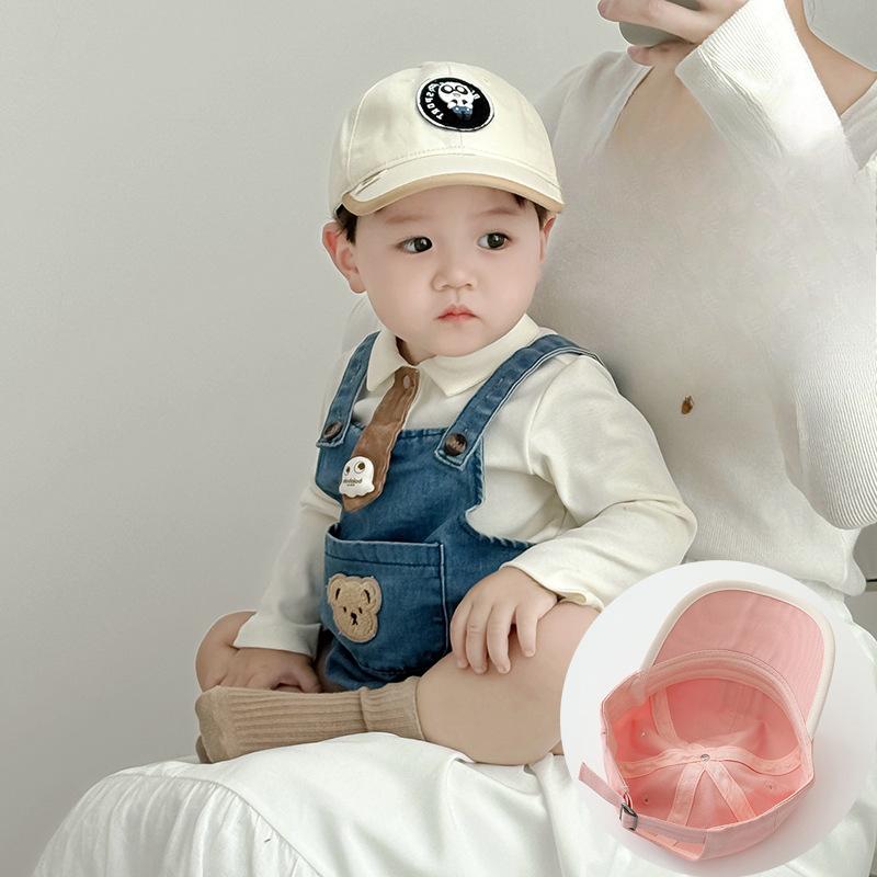 Baby Hat Spring and Autumn Thin Boy Cute Super Cute Baseball Cap Girl Sun Protection Summer Travel Baseball Cap