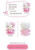Hello Kitty Cartoon Lace Plush Toy - Cute Cat Doll Gift for Girls