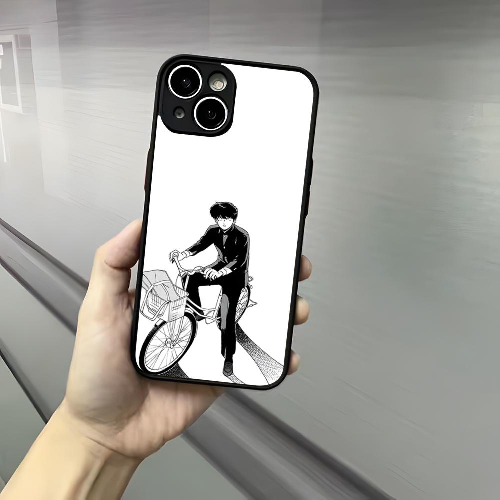 Go For It, Nakamura-kun Phone Case For Iphone 17 16 15 14 13 12 Pro Max Xr Air Plus Skin Feel Black Hard Shell Cover