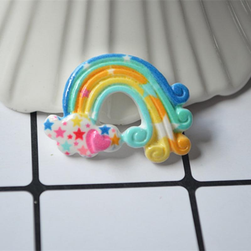 Cartoon Five-pointed Star Fridge Magnets Home Decoration Balloon Rainbow Lollipop Fridge Stickers Pupil Gifts