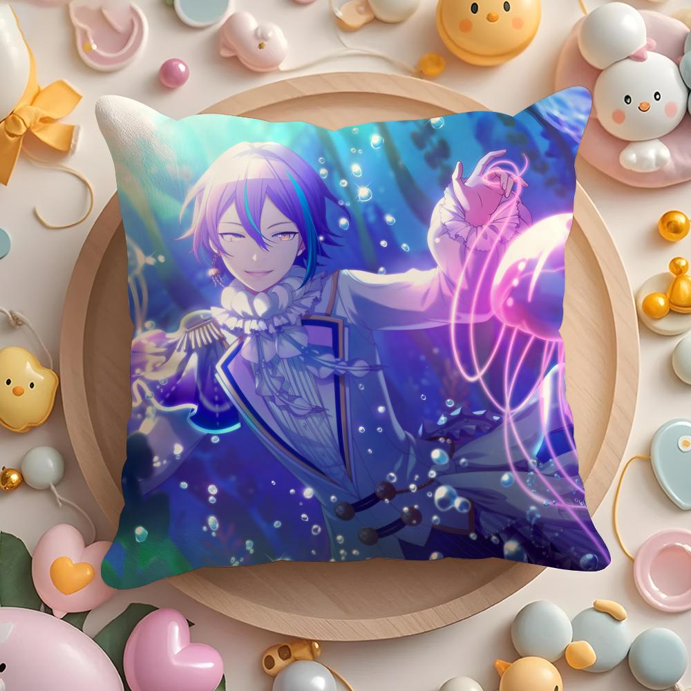 

K-Kamishiro Rui Cushion Cover Home & Car Multi-Scene Pillow Cover - Reversible, Soft & Durable for Daily Use 30cmx30cm