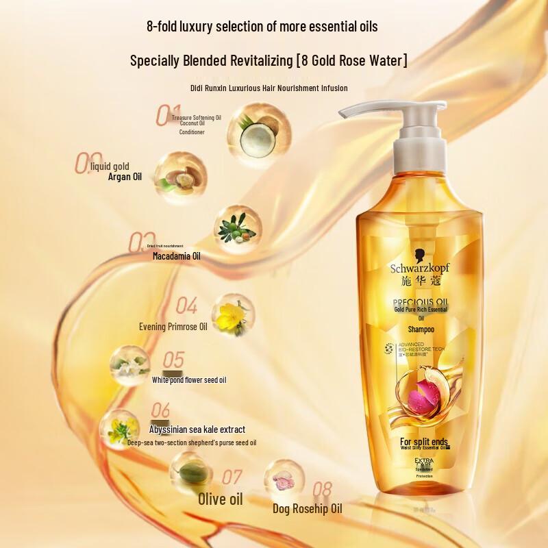 Schwarzkopf Gold Pure Nourishing Essential Oil Shampoo
