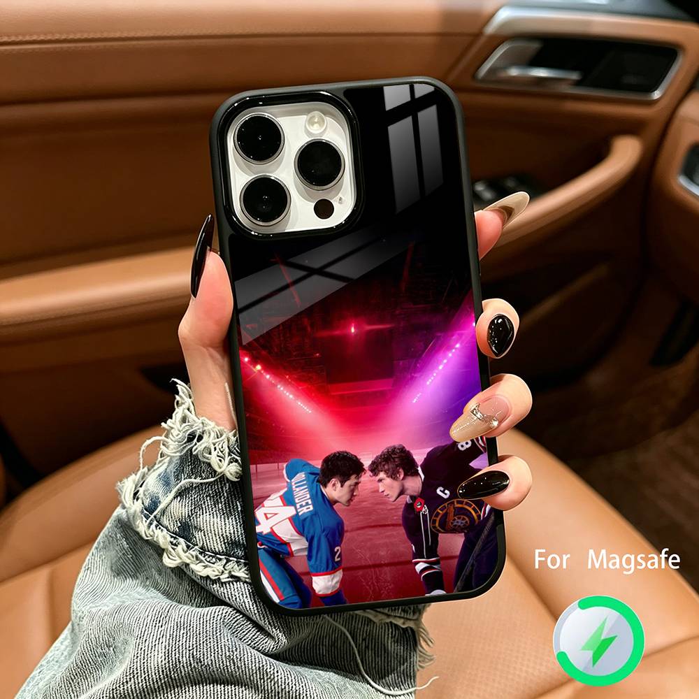 H-Heated Rivalry Shane - Ilya Phone Case For IPhone17 16 15 14 13 12 11 Pro Max 16/15/14Plus Wireless Charger Cover Funda