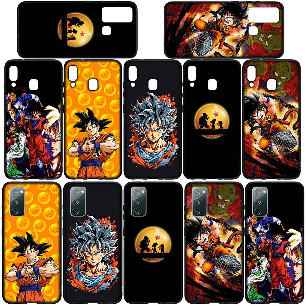 For iPhone 16 15 Xiaomi Redmi Note 14 13 12 11 Pro Max X 16e Samsung Galaxy S25 S24 S23 Moto OPPO Huawei Comics Goku Dragon Ball DragonBall Phone Case