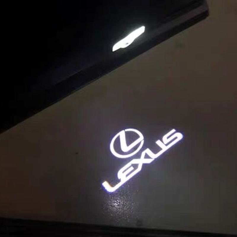 For LEXUS IS FSPORT IS250 IS300 IS350 UX UX300h UX260h UX200 LED Car Door Welcome Logo Projector Ghost Shadow Light AccessorieOQ5 