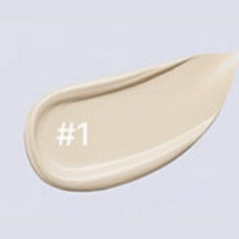too cool for school Air Fit Cushion Foundation Set (12g + 12g Refill) #1 Porcelain