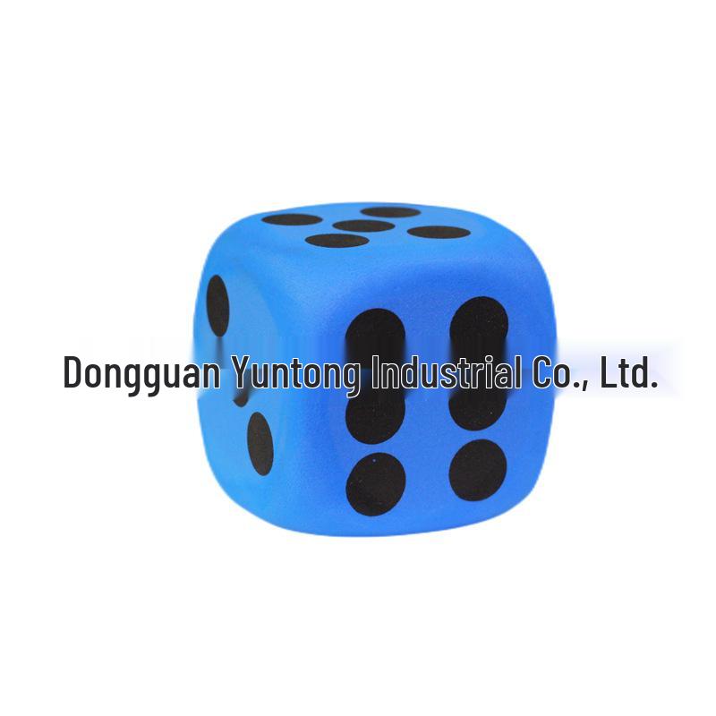 Colorful 38mm EVA Foam Dice with Rounded Corners