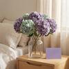 Hydrangea Macrophylla Artificial Hydrangea Flower Real Touch Realistic Simulation Retro Hydrangea Artificial Luxury