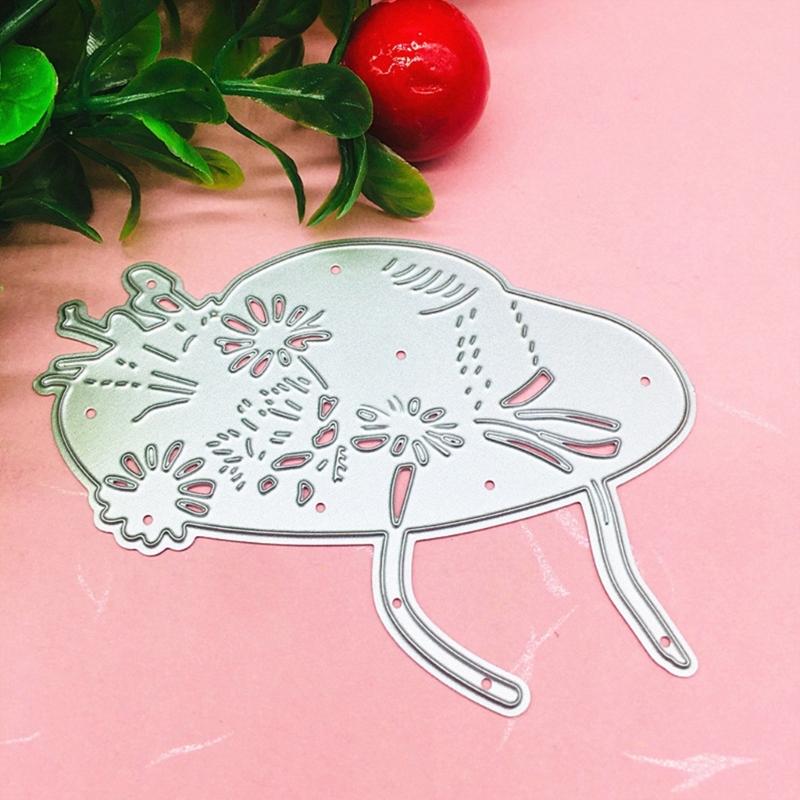 Flower Hat Metal Cutting Dies Handmade Crafts DIY Scrapbooking Embossing Supplies for Children Kid Girls