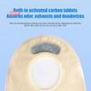 Disposable Ostomy Bags with Skin Stoma Rings Leakproof Barriers Baseplates Activated Carbon Sheet Lining for Safe Daily Use